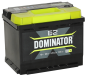 Автомобильный аккумулятор Dominator 6СТ-62VL 562107060 62А/ч-12V ст EN620 европейские прямая 242x175x190